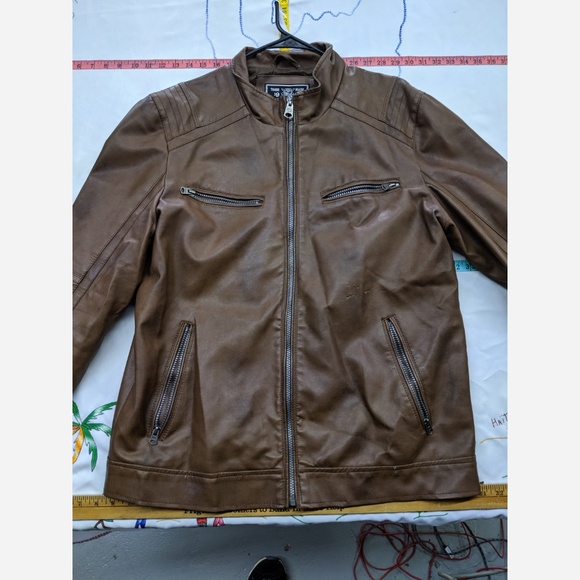 Men's Large Buffalo by David Bitton Faux Leather J - Picture 2 of 6